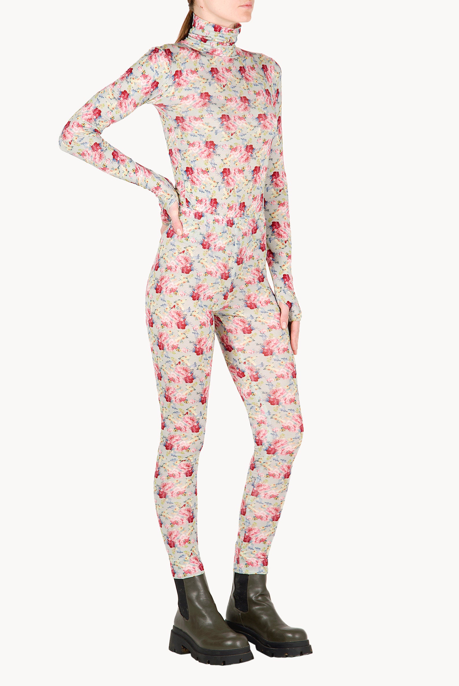 Leggings floreali