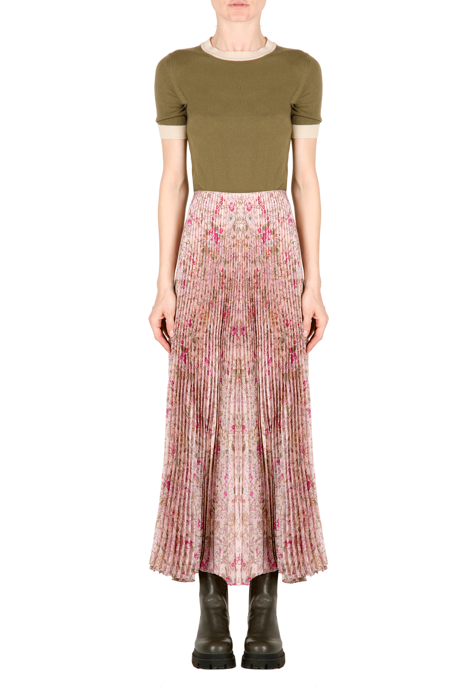 T-shirt in cashmere
