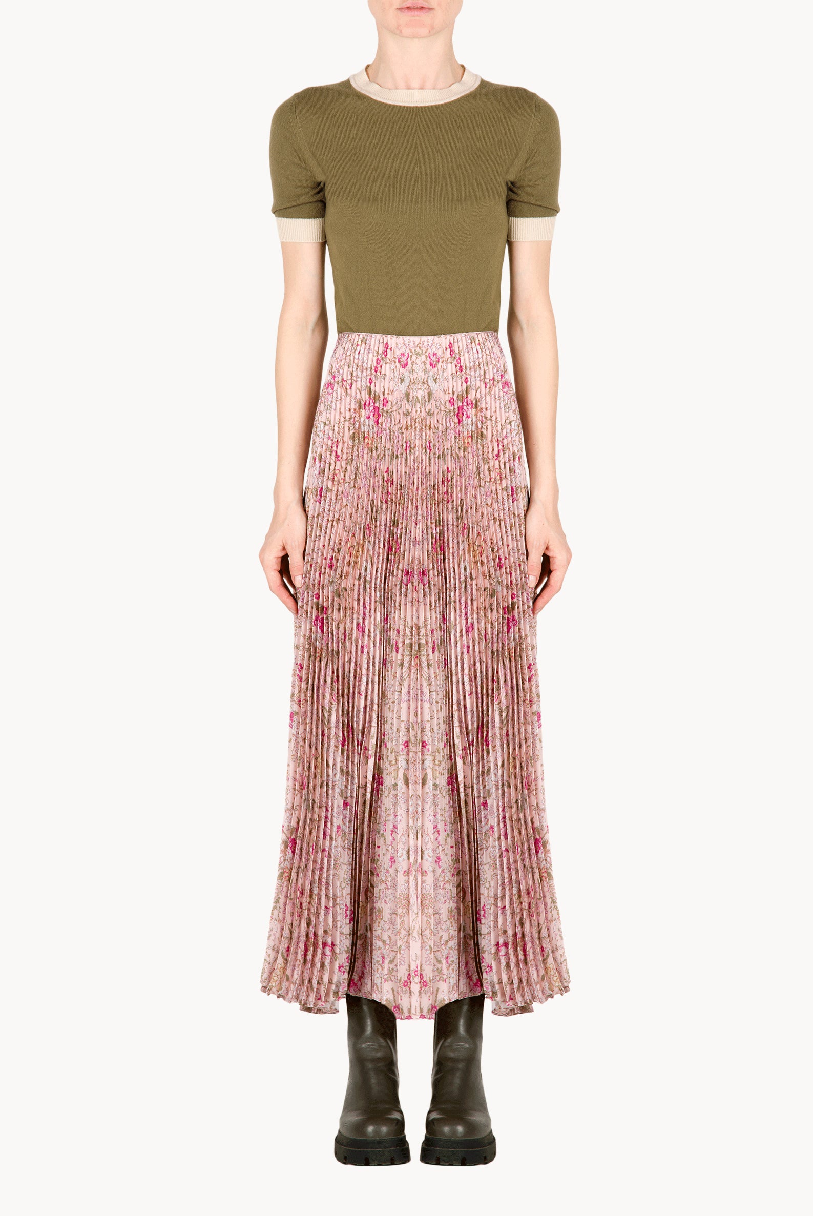 T-shirt in cashmere