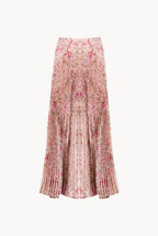 Floral Skirt Plissè