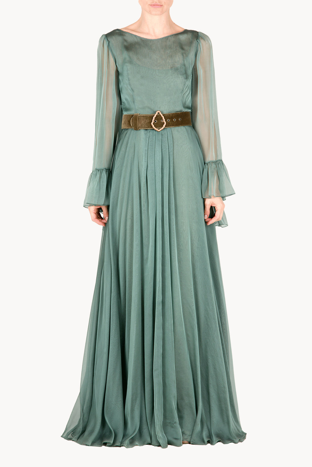 Long Chiffon Dress