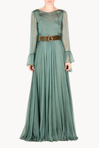 Long Chiffon Dress