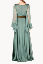Long Chiffon Dress