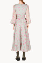Floral Chiffon Dress