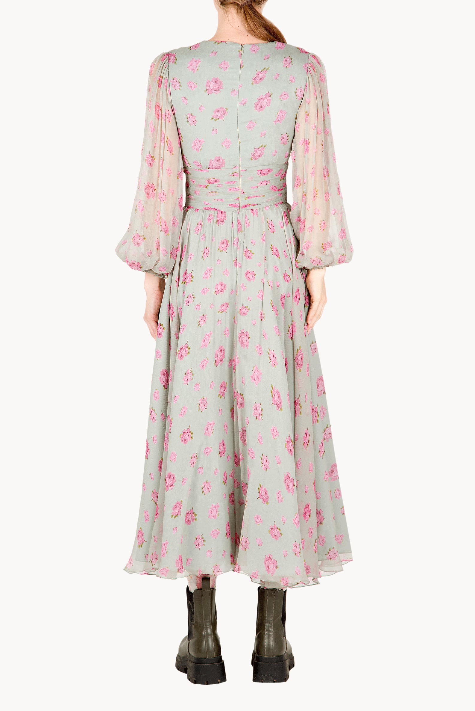 Floral Chiffon Dress