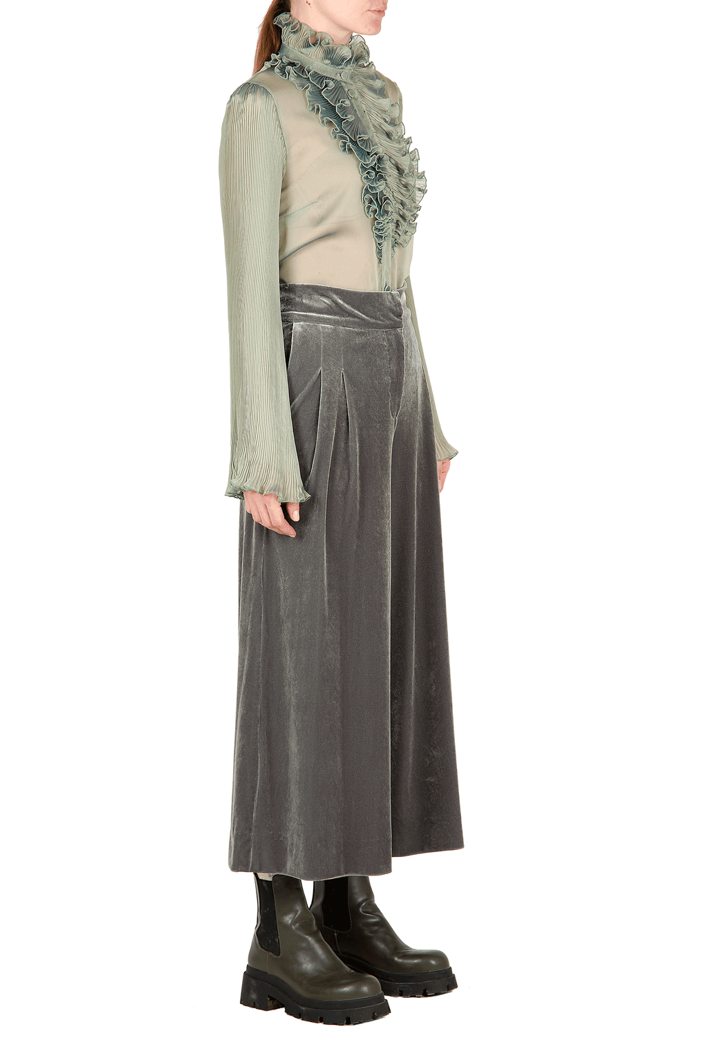 Pantaloni in velluto SALVIA
