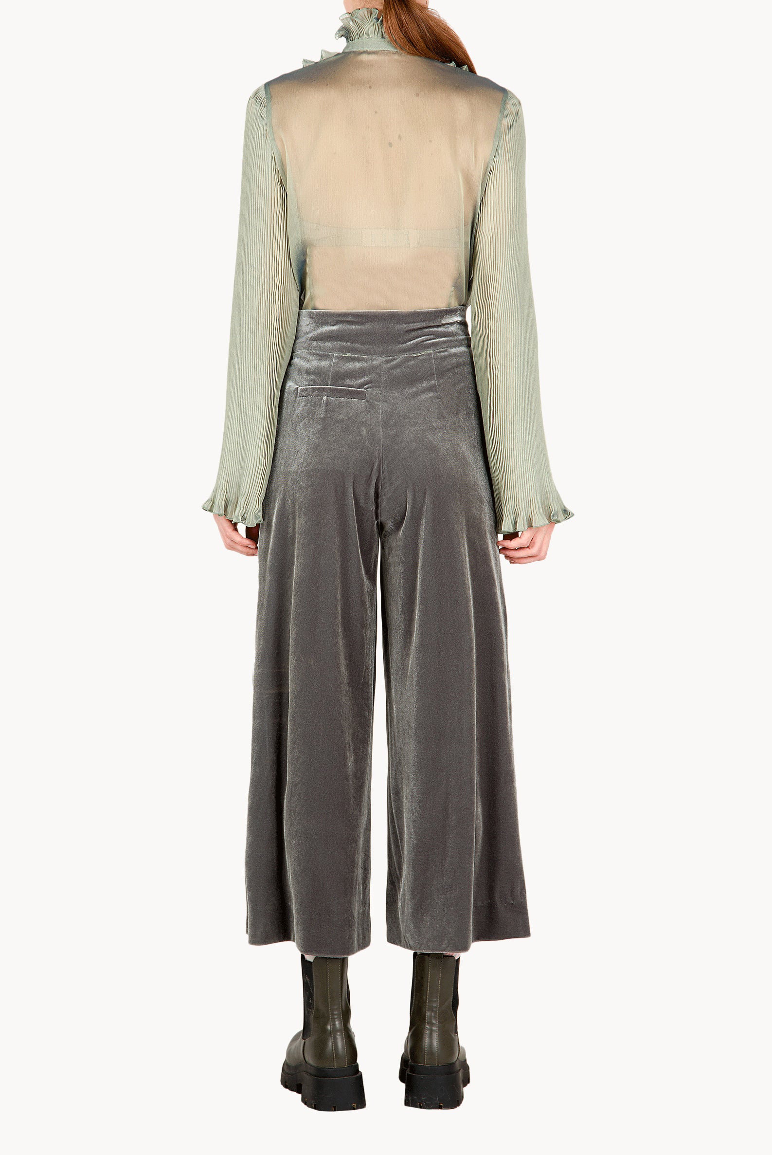 Iridescent Chiffon Blouse
