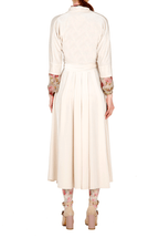 Blusa in chiffon floreale