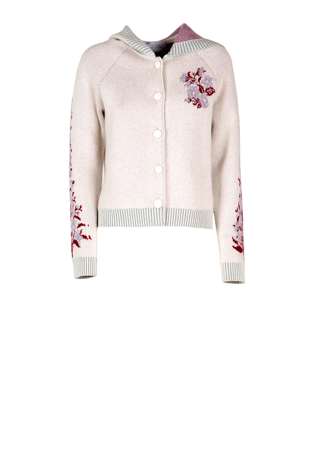 Cashmere Hooded Cardigan