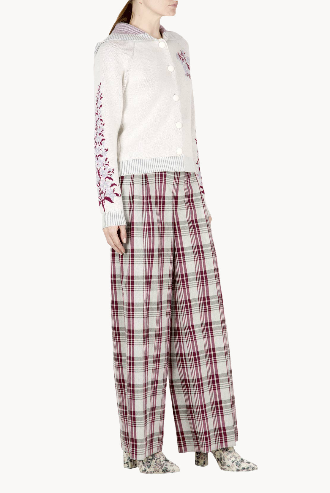 Cardigan con cappuccio in cashmere