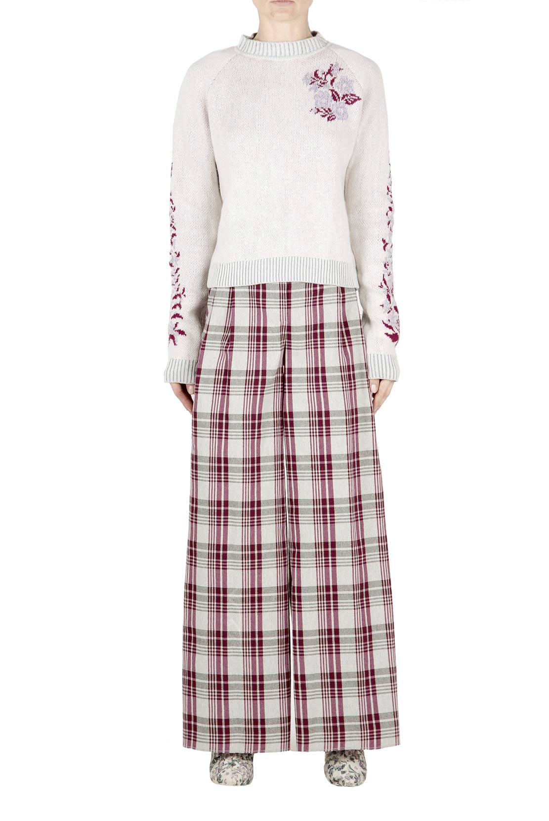 Maglione girocollo in cashmere