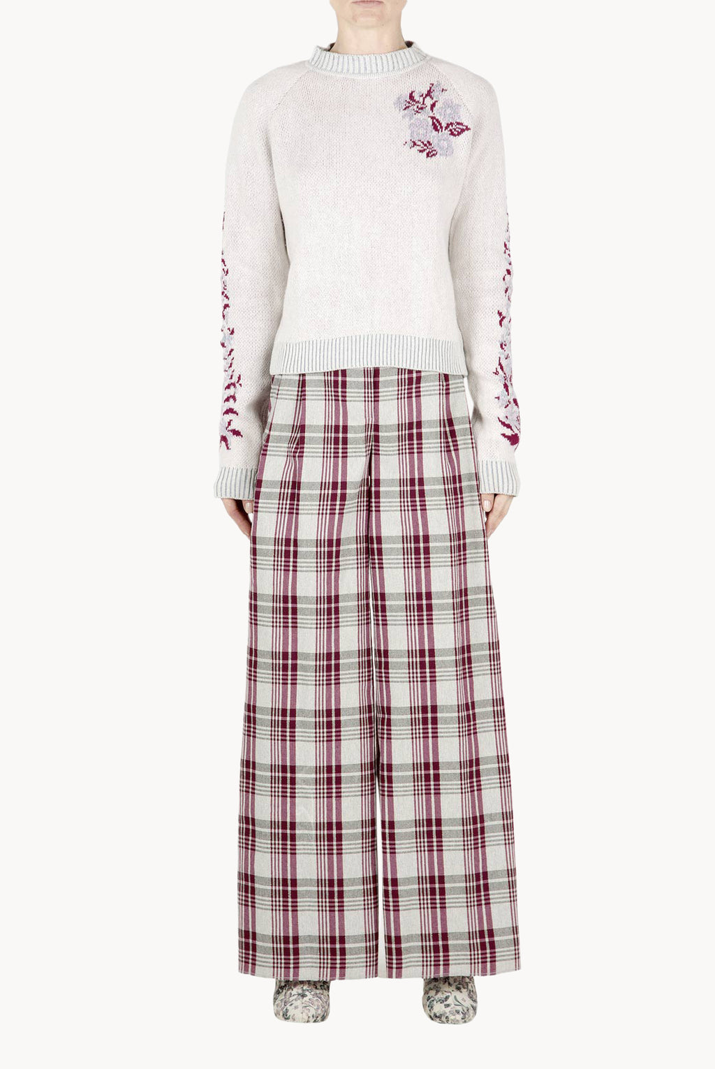 Maglione girocollo in cashmere