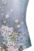 Costume intero azzurro