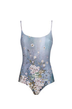 Costume intero azzurro