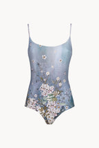 Costume intero azzurro