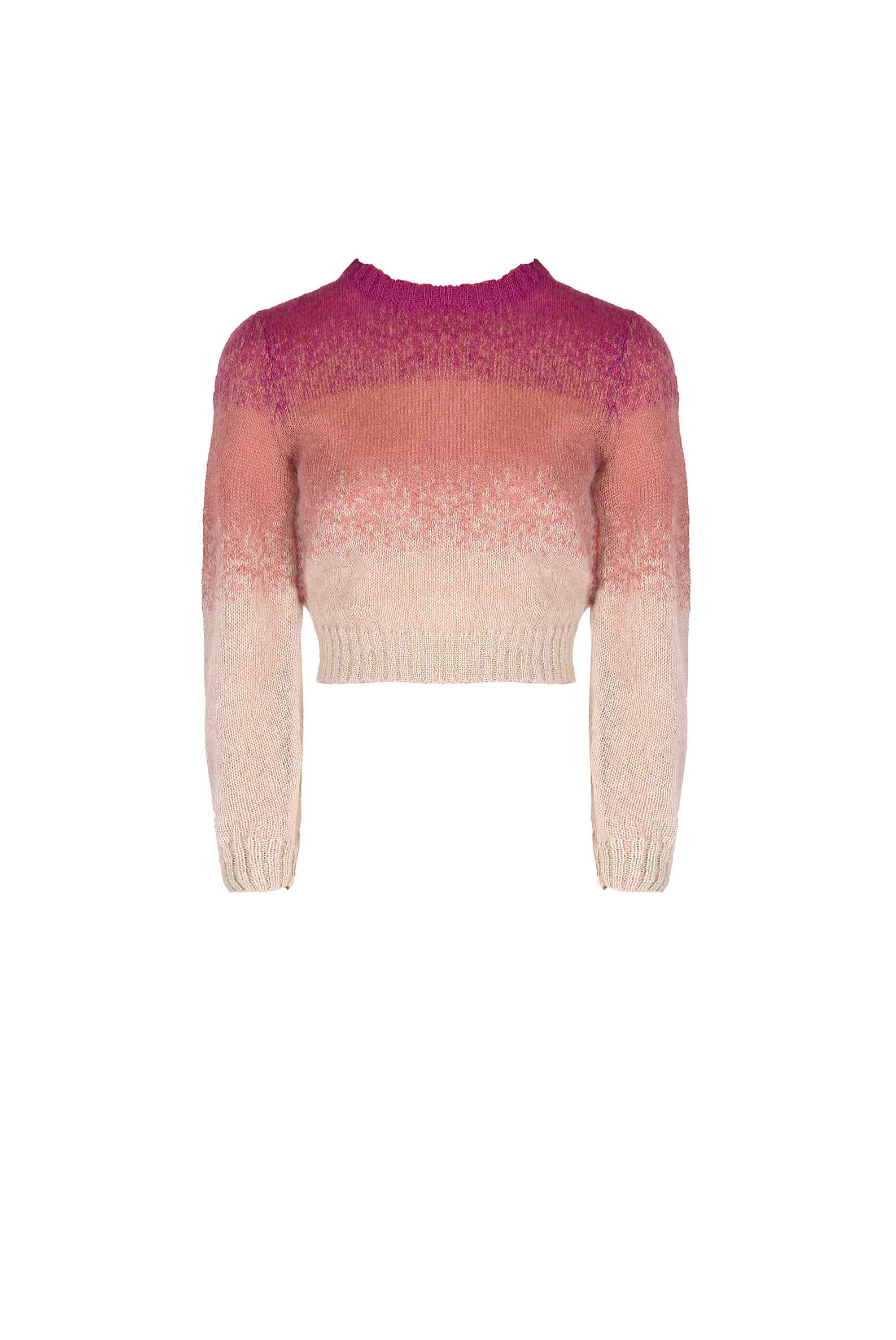 Maglione Sfumato in Mohair