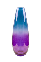 Vaso a goccia sfumatura viola a blu
